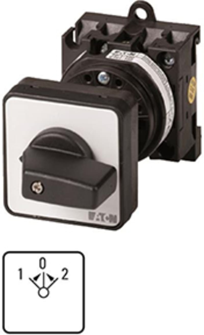 Selector Switch, 2P, 12A (T0-2-8215/Z)