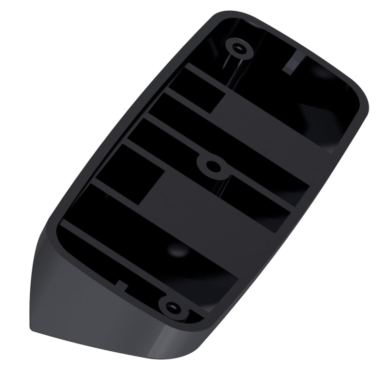 Wall bracket stove guard black (IH2022)