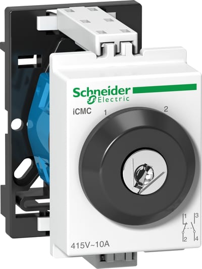Schneider Electric 2 positions with key switch iCMC 10A 2P U 415V CA A9E15123