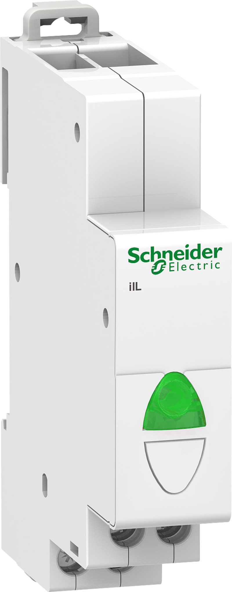 Schneider Electric ACTI9 iIL single indicator light - Green - 110-230 Vac A9E18321
