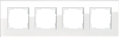 4-H Frame White Glass Esprit