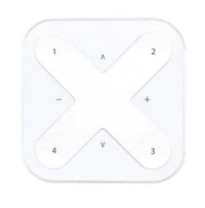 Casambi Xpress LR Wireless Wall Switch, White
