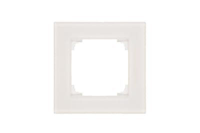 3-Hulls frame Frozen glass white S55