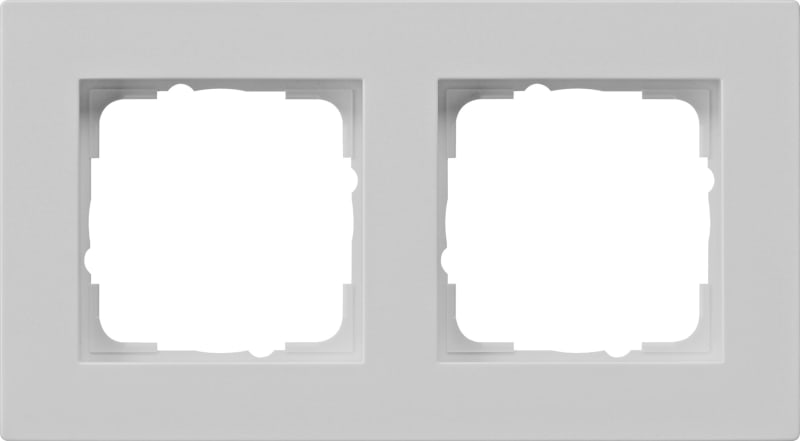 Frame E2 FLAT Mounting GREY MATT 2H (1424208)