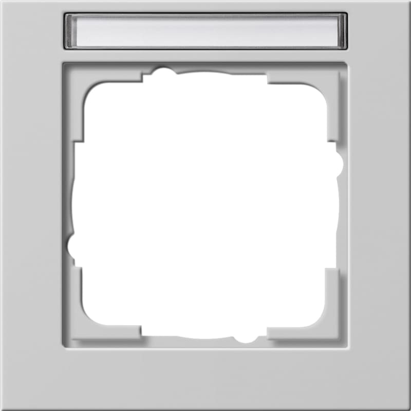 Frame E2 GREY MATT 1H WITH Marking Field (1424212)