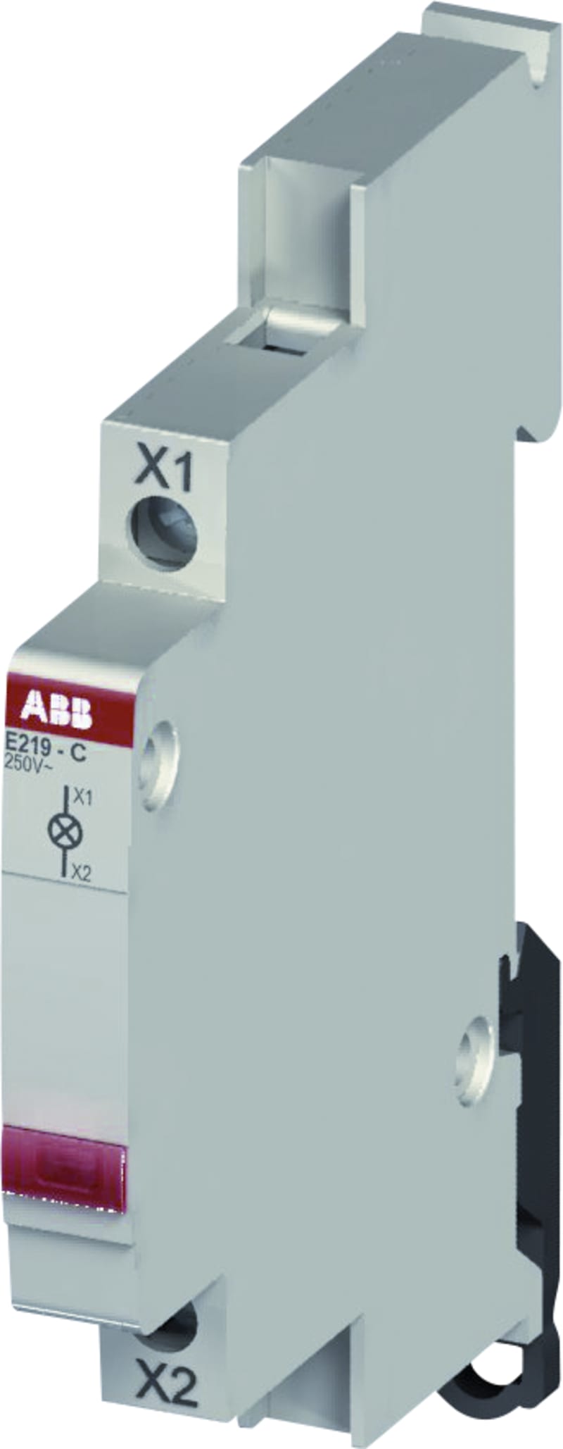 ABB 2CCA703900R0001 multi indicator light with 3 red LEDs Voltage range = 415-230 VACPDC Module width 0,5