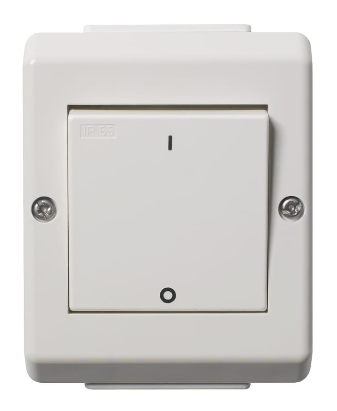 Switch 2-Pole 16A Surface IP55 (EKO04312)
