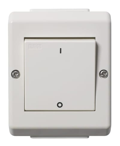 Switch 2-Pole 16A Surface IP55