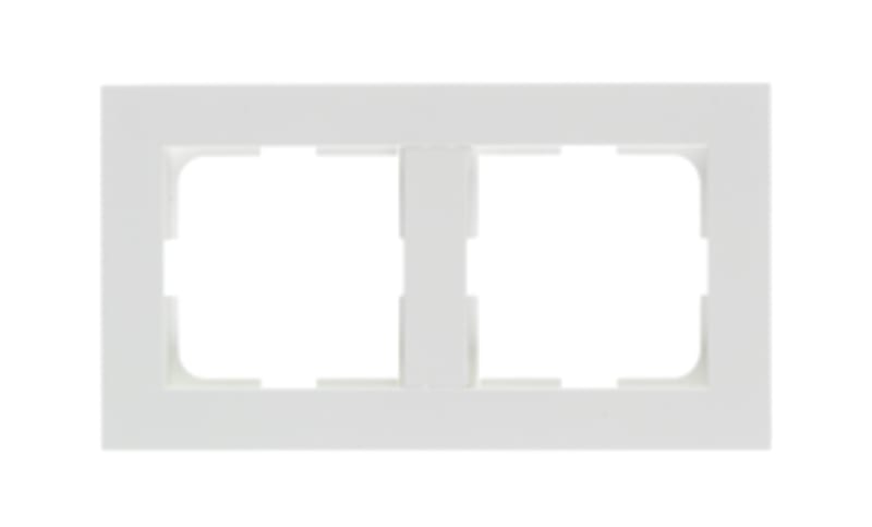 PLUS Frame 2-Hole POLAR WHITE (EKO03790)