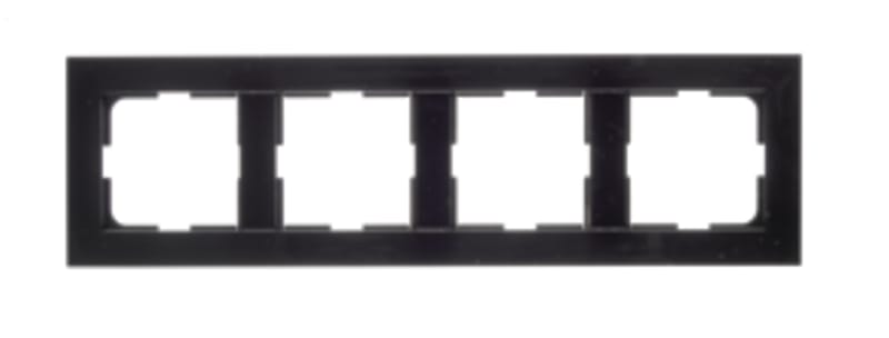 PLUS Frame 4-Hole Black (EKO03798)