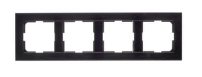 PLUS Frame 4-Hole Black