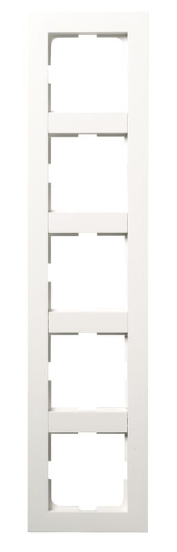 PLUS Frame 5-Hole POLAR WHITE (EKO04360)