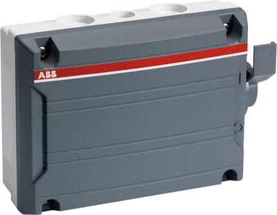 ABB BWS616TPN Enclosed Safety Switch 6-Pole 16A 7.5kW IP65