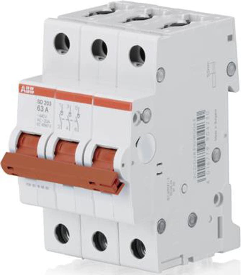 ABB 2CDD283101R0032 SD203/32 - Switch Disconnector - 3P, 32A