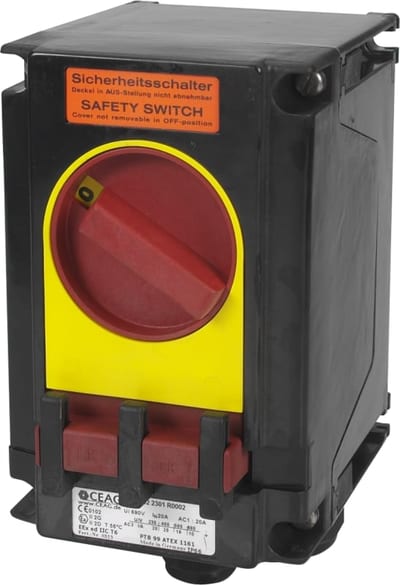 Emergency Stop Switch EXE 3-Pole 20A