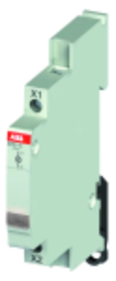 ABB Indicator light with maintenance-free LED, LED colour: white 115-250 VACPDC, 12-48 VACDCPDC, 110-220 VDCPDC Module width 0,5 2CCA703405R0001