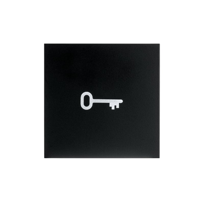SG Armaturen Switch Button with Wrench Symbol, Black (76951)