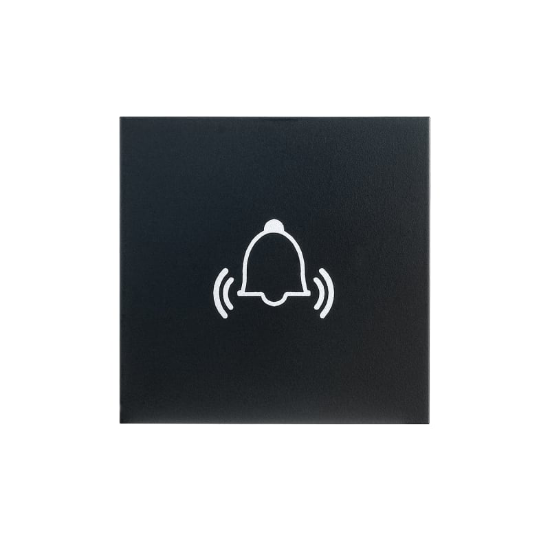Switch Button Symbol Ringekcovere Black (76961)