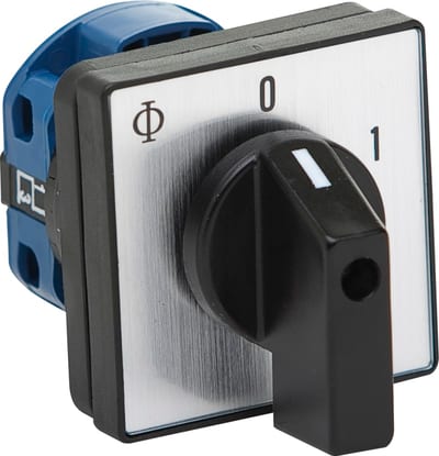 Cam switch 1-4 3P/63A 5H recessed