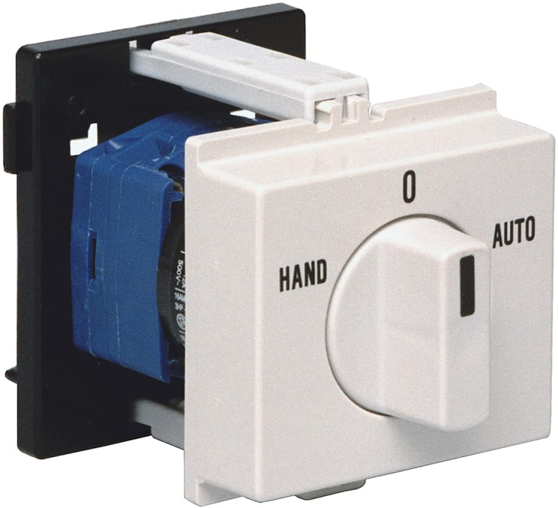 Cam switch MAN-0-AUT 2P/20A DIN (CG8 A211/N-A132 VE21V)