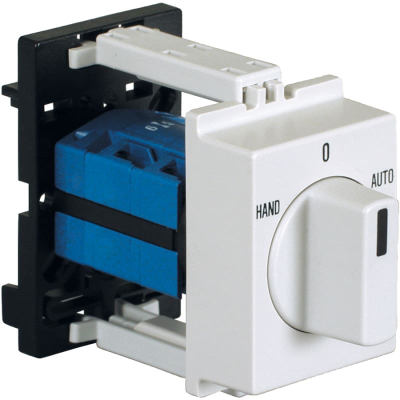 Cam switch MAN-0-AUT 2P/10A DIN (CG4 A211/N-A132 VE21V)