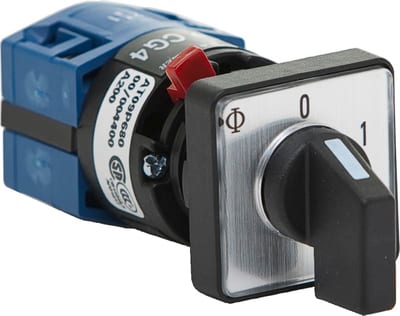 CAM SWITCH 0-3 1P/10A 1H recessed