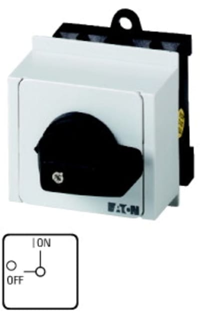 Eaton T0-1-102/IVS 2-Pole 0-1 Switch, Modular Design