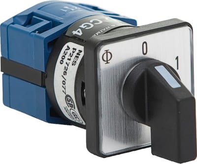 CAM SWITCH VOLTM 3P/10A 5H recessed