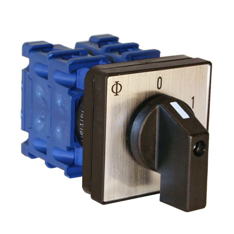 Cam switch 0-1 3P/20A 5H Recessed (CG8 A202-600 E)
