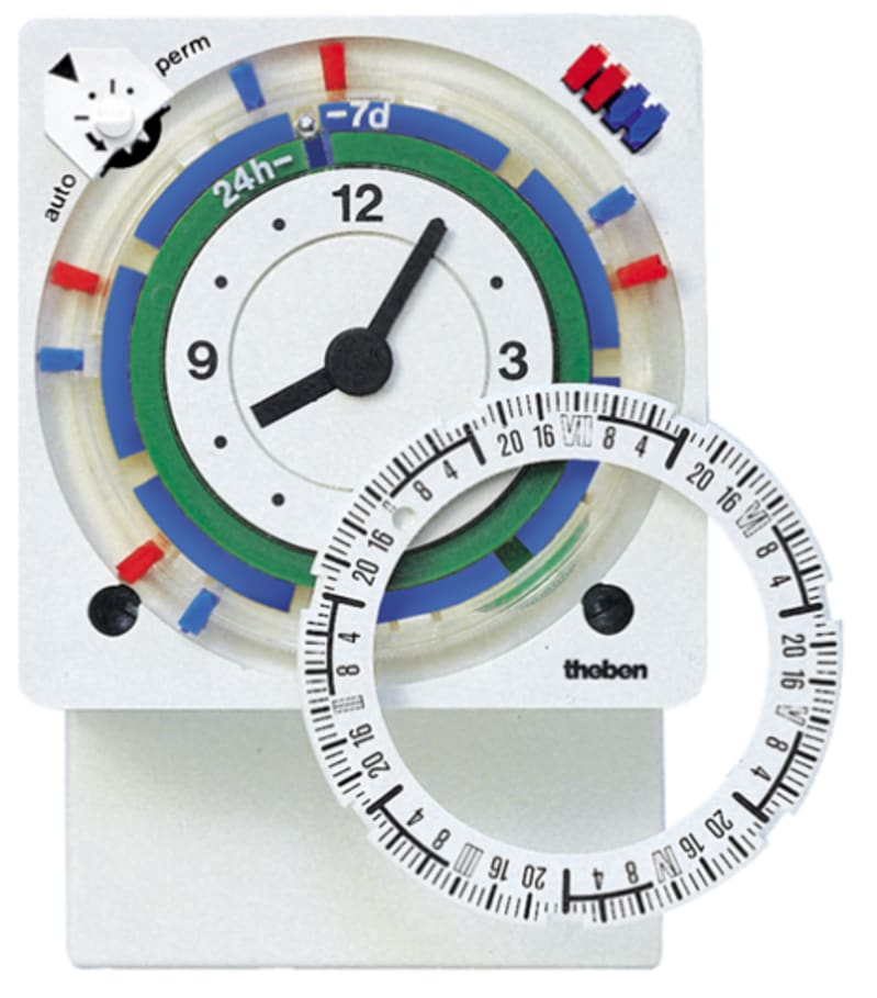 Theben SUL289G Mechanical Day/Week Time Switch 2-Channel