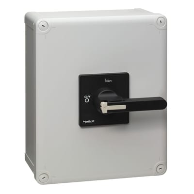Schneider Electric TeSys Vario enclosed, main switch disconnector, 140A, IP65, long handle VBF6GEN