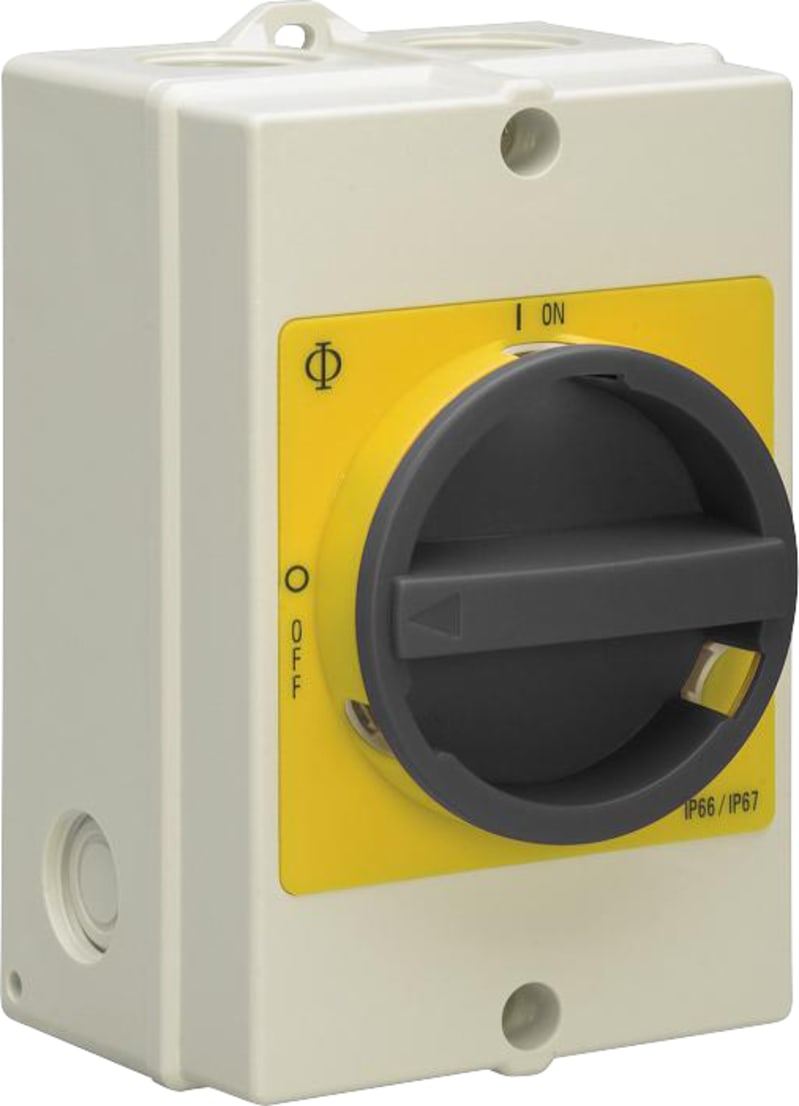 Switch-disconnector 3P/20A IP67 (KF20 T103/40 KT11V)