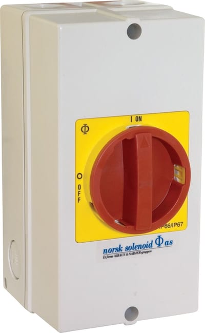 Safety Switch 6P/25A IP67