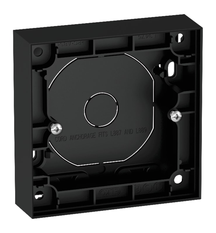 PLUS Single Cover 20mm Black (EKO04589)