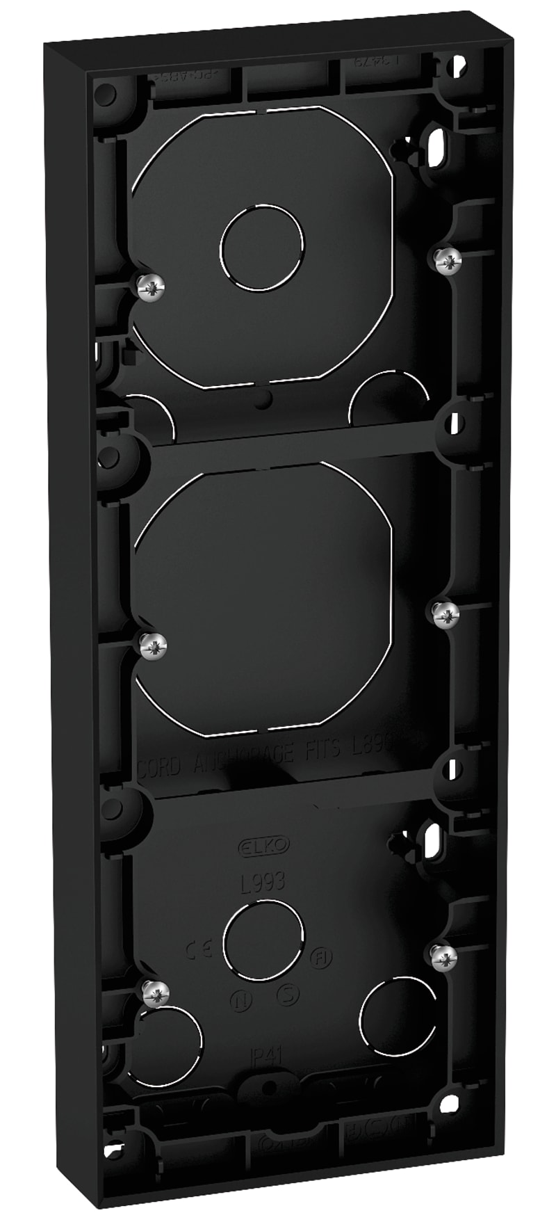 PLUS Triple Cover 20mm Black (EKO04596)