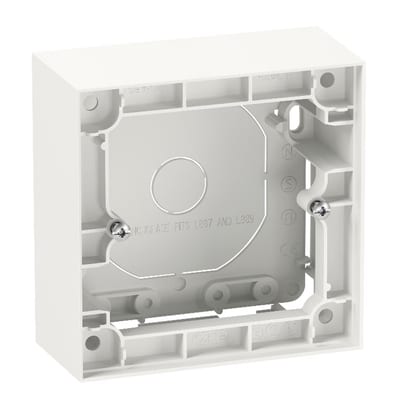 PLUS Single Cover 40mm POLAR WHITE