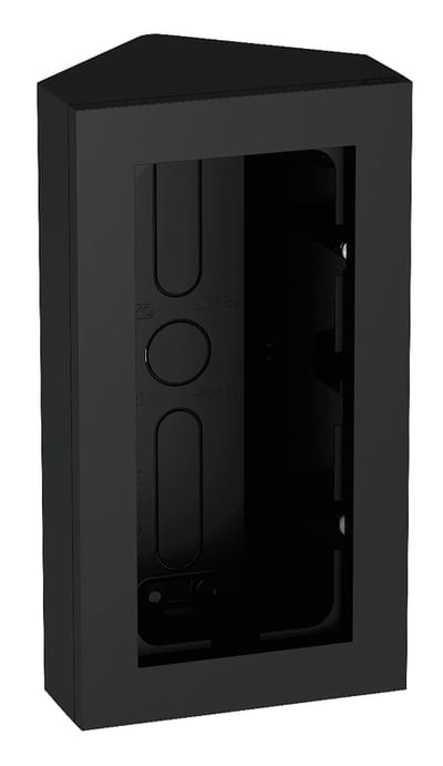 ELKO Plus Double Surface-Mount Corner Cap, Black