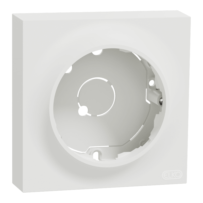 Single wall-mounted cover low One PURE WHITE (EKO50020)