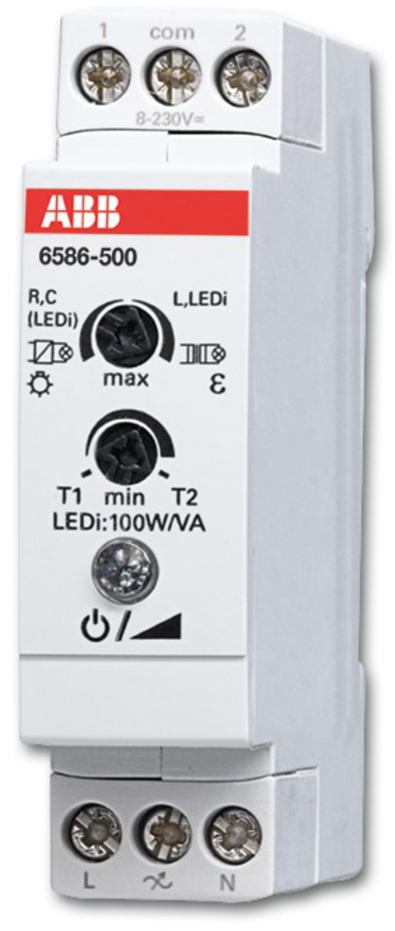 DIN UNIV. LED Dimmer 2-100VA (2CKA006590A0191)