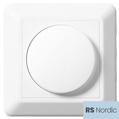630GLE dimmer Flush RS PURE WHITE