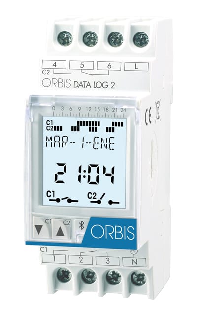 Gylling Teknikk 406603 Data Log 2 Digital Time Switch 230 V 16 A
