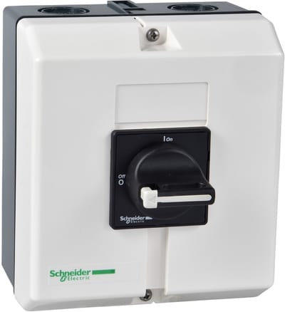 Schneider Electric TeSys Vario enclosed, main switch disconnector, 63A, IP65 VBF4GE