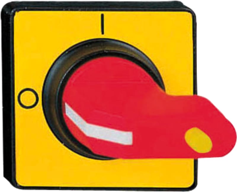 Schneider Electric TeSys VARIO / Mini VARIO- front and red rotary handle - 1 padlocking KCC1YZ