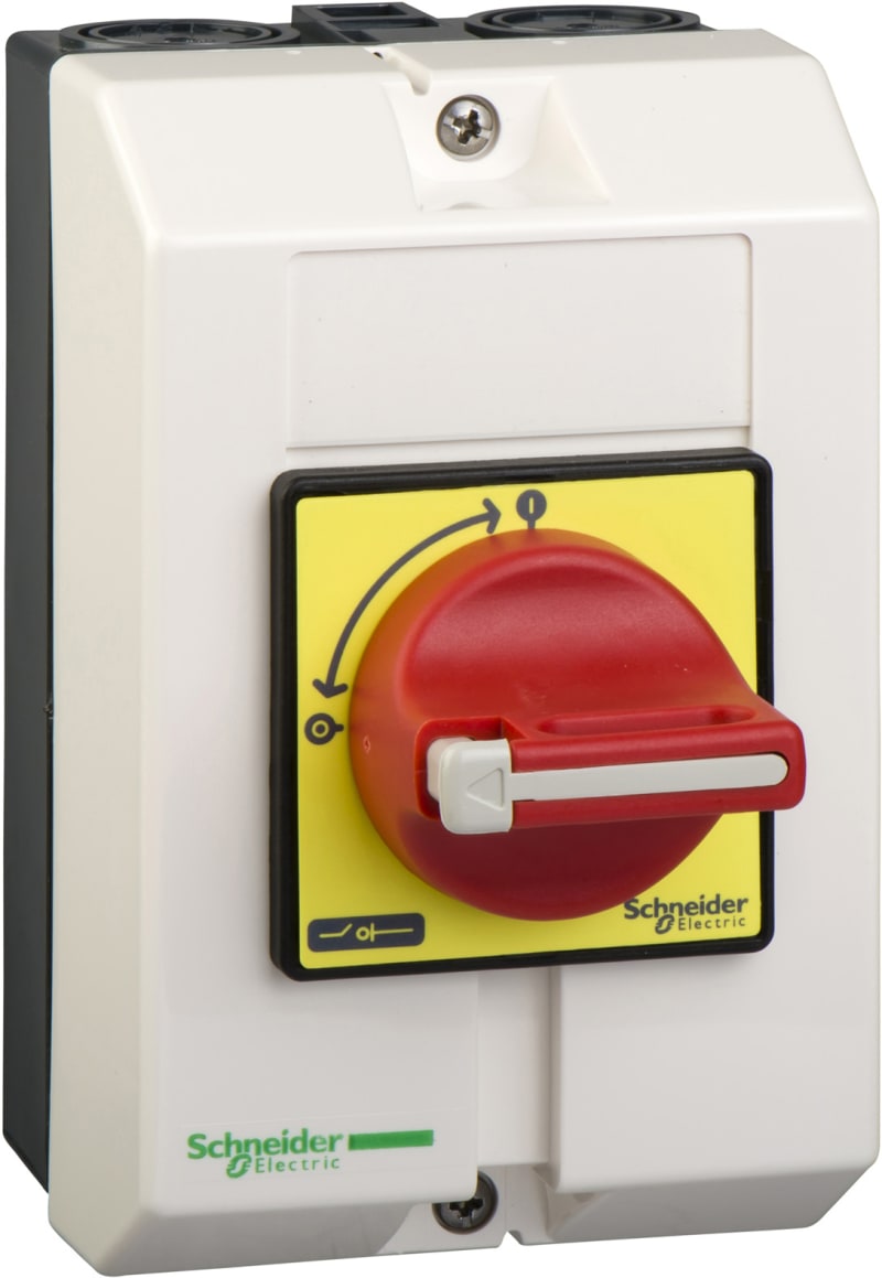 Schneider Electric TeSys Vario enclosed, emergency switch disconnector, 10A, IP65 VCF02GE