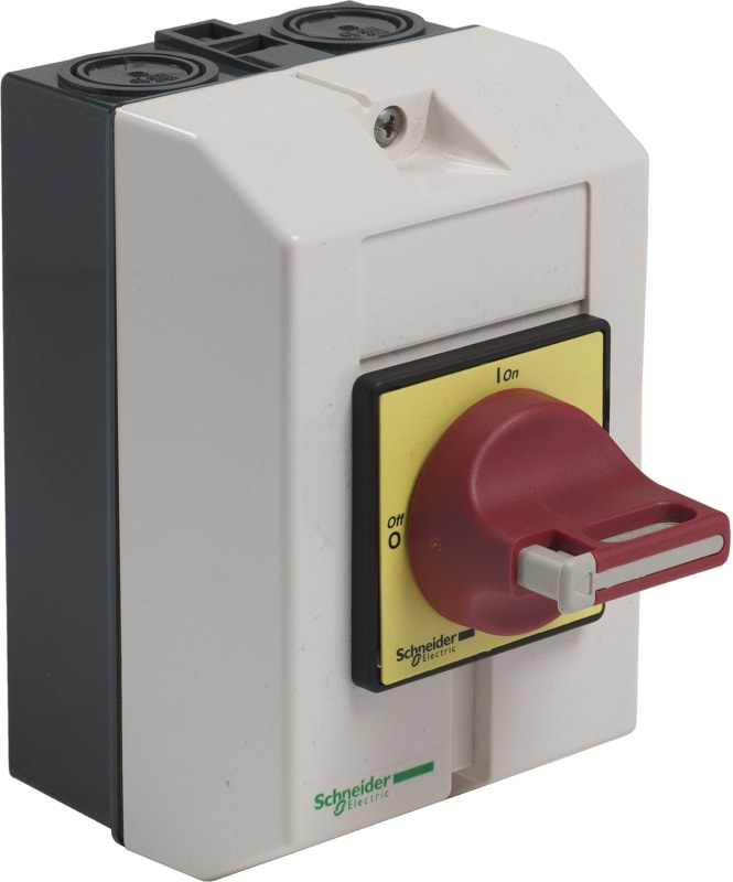 Schneider Electric TeSys Vario enclosed, emergency switch disconnector, 16A, IP65 VCF01GE