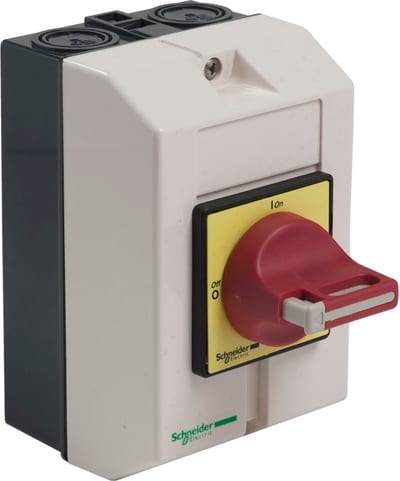 Schneider Electric TeSys Vario enclosed, emergency switch disconnector, 16A, IP65 VCF01GE