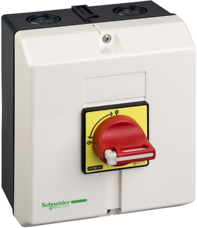 Schneider Electric TeSys Vario enclosed, emergency switch disconnector, 63A, IP65 VCF4GE
