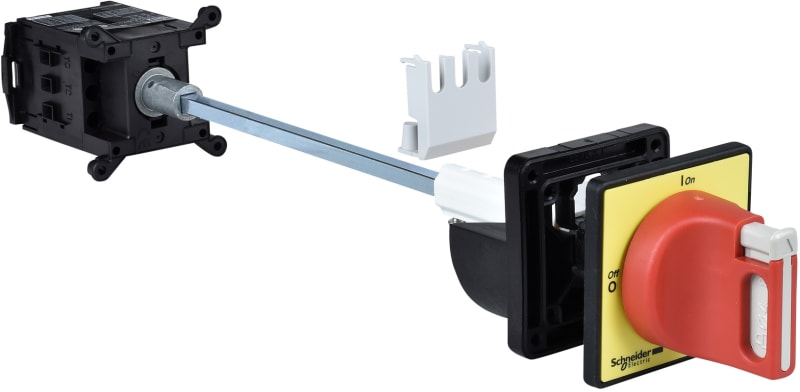 Schneider Electric TeSys Mini-Vario - emergency stop switch disconnector - 20 A - back of enclosure VCCDN20