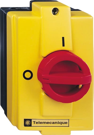 Schneider Electric TeSys Vario enclosed, emergency stop switch disconnector, 16A, IP55 VCFN20GE