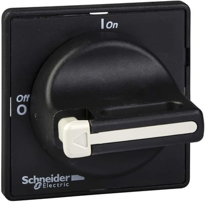 Schneider Electric TeSys VARIO / Mini VARIO - front and black rotary handle - 1 to 3 padlocking KAD1PZ